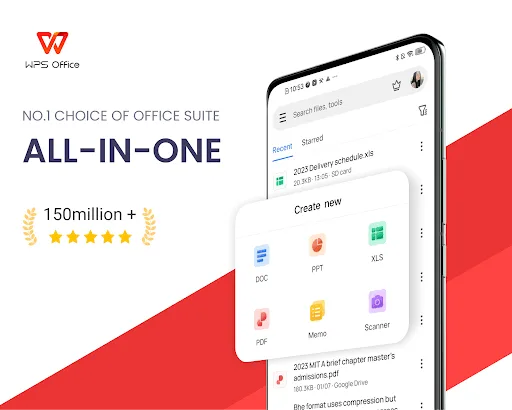 WPS Office-PDF, Word, Sheet screenshot 1
